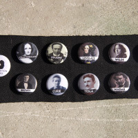 Steampunk Heroes Button Pack