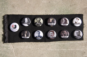 Steampunk Heroes Button Pack